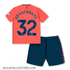 Everton Jarrad Branthwaite #32 Vieraspaita Lapsille 2023-24 Lyhythihainen (+ shortsit)